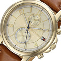  Shop Authentic Tommy Hilfiger Claudia Rose Gold Dial Brown Leather Strap Watch for Women - 1781818 - Luxxuri