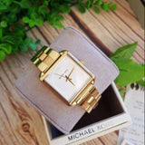  Shop Authentic Michael Kors Lake Quartz White Dial Gold Steel Strap Watch For Women - MK3644 - Luxxuri