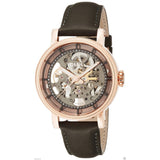  Shop Authentic Fossil Boyfriend Automatic Skeleton Grey Dial Grey Leather Strap Watch for Women - ME3089 - Luxxuri