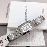  Shop Authentic Emporio Armani Classic Diamonds Silver Dial Silver Steel Strap Watch For Women - AR3170 - Luxxuri