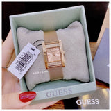  Shop Authentic Guess Nouveau Diamonds Rose Gold Dial Rose Gold Mesh Bracelet Watch for Women - W0127L3 - Luxxuri