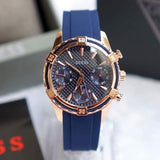  Shop Authentic Guess Analog Quartz Blue Dial Blue Rubber Strap Watch For Women - W0562L3 - Luxxuri
