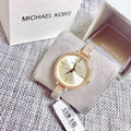  Shop Authentic Michael Kors Jaryn Quartz Gold Dial Gold Steel Strap Watch For Women - MK3784 - Luxxuri