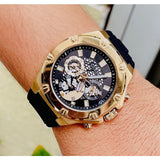  Shop Authentic Guess Third Gear Multifunction Black Dial Black Rubber Strap Watch for Men - GW0334G2 - Luxxuri