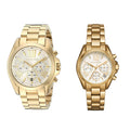  Shop Authentic Michael Kors Bradshaw Chronograph White Dial Gold Steel Strap Watch For Women - MK6266 - Luxxuri