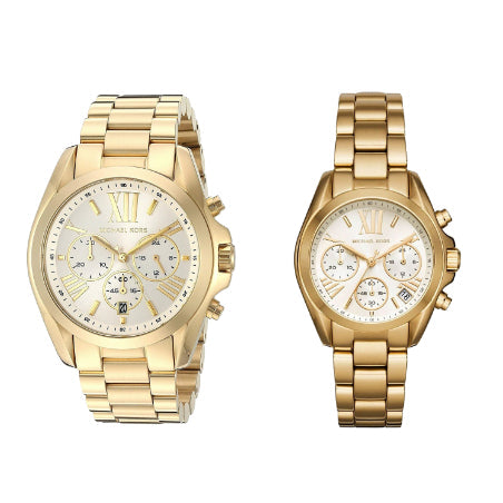  Shop Authentic Michael Kors Bradshaw Chronograph White Dial Gold Steel Strap Watch For Women - MK6266 - Luxxuri