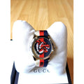  Shop Authentic Gucci G Timeless Quartz White Red Blue Dial Multicolored NATO Strap Watch For Men - YA1264059 - Luxxuri