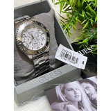  Shop Authentic Guess BFF Multifunction Silver Dial Silver Steel Strap Watch for Women - W0231L1 - Luxxuri