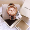 Shop Authentic Michael Kors Blair Rose Gold Dial Two Tone Steel Strap Watch For Women - MK5859 - Luxxuri