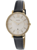  Shop Authentic Fossil Jacqueline White Dial Blue Leather Strap Watch for Women - ES4291 - Luxxuri