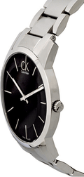  Shop Authentic Calvin Klein City Black Dial Silver Steel Strap Watch for Men - K2G21161 - Luxxuri