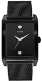  Shop Authentic Guess Diamonds Black Dial Black Mesh Strap Watch for Men - W0298G1 - Luxxuri