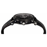  Shop Authentic Versace Palazzo Empire Black Dial Black Leather Strap Watch for Men - VERD00218 - Luxxuri