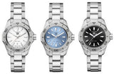  Shop Authentic Tag Heuer Aquaracer Professional 200 Quartz Black Dial Silver Steel Strap Watch for Women - WBP1410.BA0622 - Luxxuri