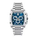  Shop Authentic Versace Dominus Chronograph Blue Dial Silver Steel Strap Watch For Men - VE6H00423 - Luxxuri