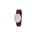  Shop Authentic Calvin Klein Incentive White Dial Brown Leather Strap Watch for Women - K3P236G6 - Luxxuri