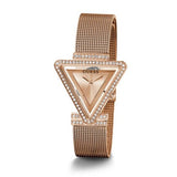  Shop Authentic Guess Fame Diamonds Rose Gold Dial Rose Gold Mesh Bracelet Watch for Women - GW0508L3 - Luxxuri