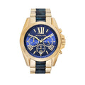  Shop Authentic Michael Kors Bradshaw Navy Blue Dial Two Tone Steel Strap Watch for Women - MK6268 - Luxxuri