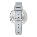  Shop Authentic Calvin Klein Chic Silver Dial White Leather Strap Watch for Women - K7N23UP8 - Luxxuri