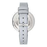  Shop Authentic Calvin Klein Chic Silver Dial White Leather Strap Watch for Women - K7N23UP8 - Luxxuri