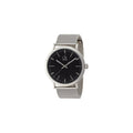 Shop Authentic Calvin Klein Surround Black Dial Silver Mesh Bracelet Watch for Men - K3W21121 - Luxxuri