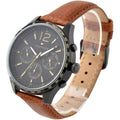  Shop Authentic Tommy Hilfiger Gavin Chronograph Quartz Black Dial Brown Leather Strap Watch for Men - 1791470 - Luxxuri