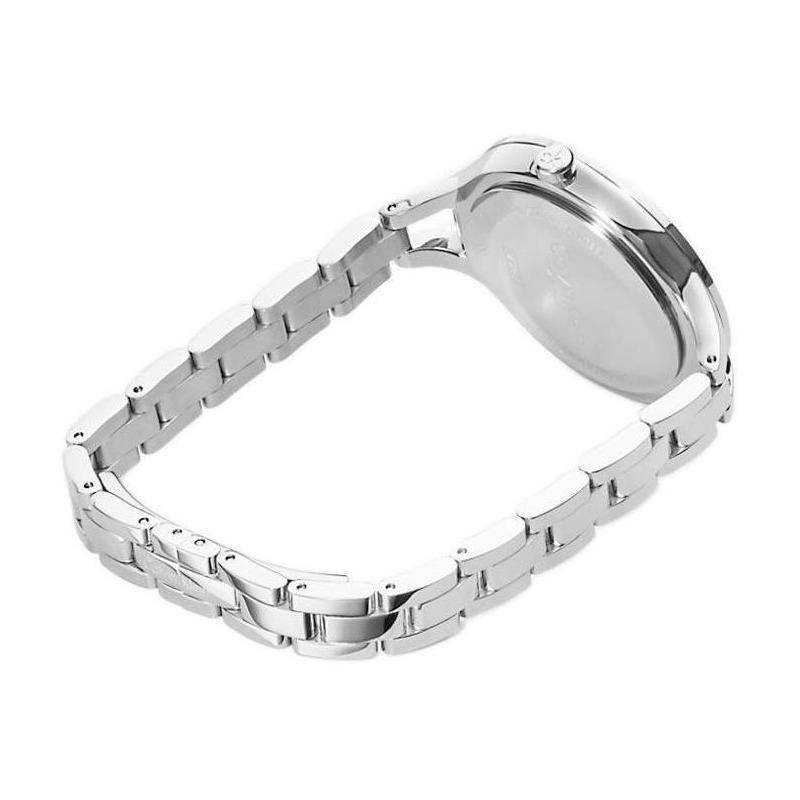  Shop Authentic Calvin Klein Graphic White Dial Silver Steel Strap Watch for Women - K7E23146 - Luxxuri