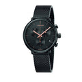  Shop Authentic Calvin Klein High Noon Black Dial Black Mesh Bracelet Watch for Women - K8M27421 - Luxxuri