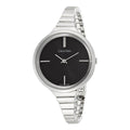  Shop Authentic Calvin Klein Lively Black Dial Silver Steel Strap Watch for Women - K4U23121 - Luxxuri