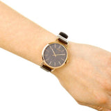  Shop Authentic Calvin Klein Even Grey Dial Brown Leather Strap Watch for Women - K7B236G3 - Luxxuri