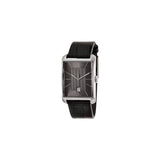  Shop Authentic Calvin Klein Window Black Dial Black Leather Strap Watch for Men - K2M21107 - Luxxuri