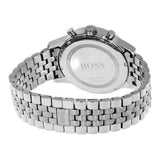  Shop Authentic Hugo Boss Aeroliner Chronograph Quartz White Dial Silver Steel Strap Watch For Men - HB1512445 - Luxxuri