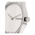  Shop Authentic Calvin Klein Rebel White Dial White Leather Strap Watch for Women - K8P231L6 - Luxxuri