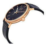  Shop Authentic Calvin Klein Surround Black Dial Black Leather Strap Watch for Men - K3W216C1 - Luxxuri