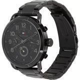  Shop Authentic Tommy Hilfiger Briggs Black Dial Black Steel Strap Watch for Men  - 1791423 - Luxxuri