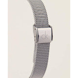  Shop Authentic Calvin Klein Minimal Grey Dial Silver Mesh Bracelet Watch for Women - K3M231Y3 - Luxxuri