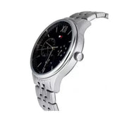  Shop Authentic Tommy Hilfiger Damon Chronograph Blue Dial Silver Steel Strap Watch for Men - 1791416 - Luxxuri