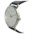  Shop Authentic Calvin Klein Even White Dial Black Leather Strap Watch for Women - K7B211C6 - Luxxuri