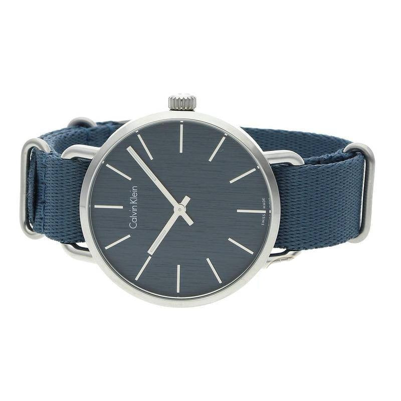  Shop Authentic Calvin Klein Even Green Dial Green NATO Strap Watch for Men - K7B211WL - Luxxuri