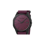  Shop Authentic Calvin Klein Tone Maroon Dial Maroon NATO Strap Watch for Men - K7K514UP - Luxxuri