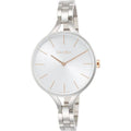  Shop Authentic Calvin Klein Graphic Silver Dial Silver Steel Strap Watch for Women - K7E23B46 - Luxxuri