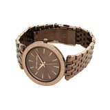  Shop Authentic Michael Kors Darci Quartz Brown Dial Brown Steel Strap Watch For Women - MK3416 - Luxxuri