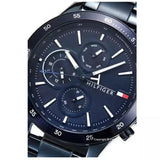  Shop Authentic Tommy Hilfiger Bank Quartz Blue Dial Blue Steel Strap Watch for Men - 1791720 - Luxxuri