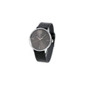  Shop Authentic Calvin Klein Grey Dial Black Leather Strap Watch for Women - K2Y2Y1CU - Luxxuri