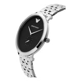  Shop Authentic Emporio Armani Classic Quartz Black Dial Silver Steel Strap Watch For Men - AR11161 - Luxxuri