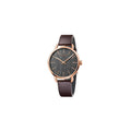  Shop Authentic Calvin Klein Even Grey Dial Brown Leather Strap Watch for Women - K7B236G3 - Luxxuri