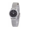  Shop Authentic Calvin Klein Minimal Black Dial Silver Mesh Bracelet Watch for Women - K3M53151 - Luxxuri