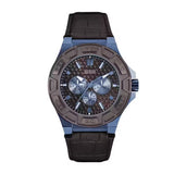  Shop Authentic Guess Force Quartz Brown Dial Brown Leather Strap Watch For Men - W0674G5 - Luxxuri