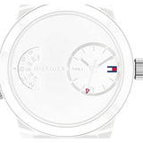  Shop Authentic Tommy Hilfiger Denim White Dial White Rubber Strap Watch for Men - 1791558 - Luxxuri