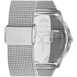  Shop Authentic Calvin Klein Minimal Silver Dial Silver Mesh Bracelet Watch for Men - K3M211Y6 - Luxxuri
